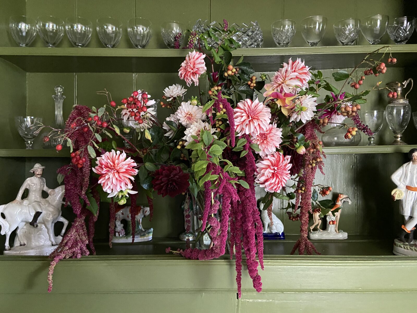 A flower arrangement from Frog Lane Flower Farm